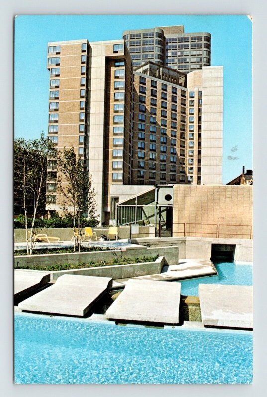 Hotel Loews LaCite Montreal Canada Office Tower Mount Royal Vintage PM Postcard 