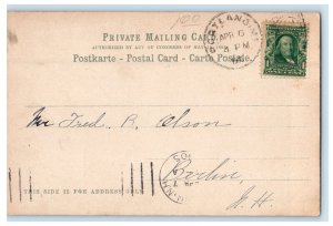 1905 Union Station, Portland Maine ME PMC Antique Posted Postcard 