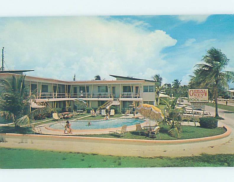 Unused Pre-1980 APARTMENT MOTEL Fort Lauderdale By The Sea Florida FL c2784