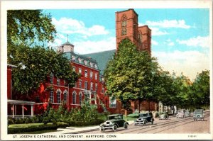 Connecticut Hartford St Joseph's Cathedral and Convent Curteich