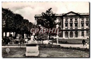 Postcard Modern Bordeaux The garden of the town hall