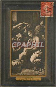 Old Postcard Raphael the holy family francois