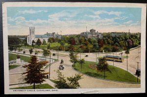 Vintage Postcard 1916 University Circle, Cleveland, Ohio (OH)