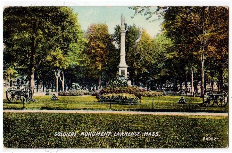 Soldiers' Monument, Lawrence MA