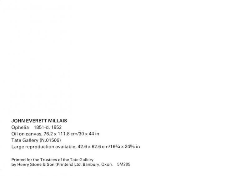 John Everett Millais - Ophelia