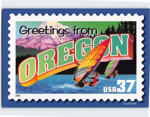 Postcard USA 37, Greetings from Oregon