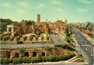 postcard Rome, Italy -  Via dei Fori Imperiali