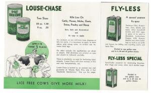 Farm Products Ad Louse Chase Fly-Less Graylawn Farms Orleans