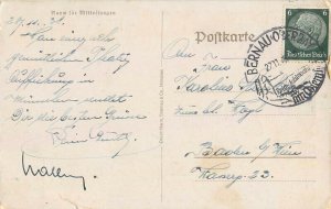 Germany 1938 Munich Platzl restaurant and entertainment artist Otto Obermeier