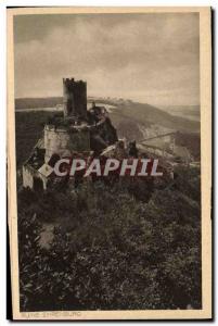 Old Postcard Ruin Ehrenburg