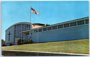 Postcard - St. James Parochial School, Danielson, Connecticut