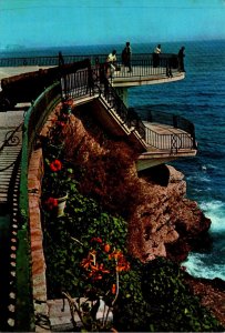 Spain Costa De Sol Nerja Balcony Of Europe 1976