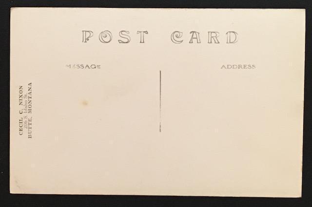 Court House Rigby Idaho Cecil C. Nixon  B714 Real Photo