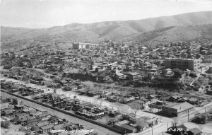 Birdseye View Miami Arizona RPPC Photo Postcard 11130