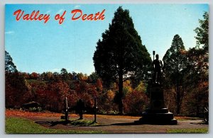 Civil War Gettysburg  Little Round Top  Valley of Death   Postcard