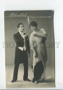 440191 OPERETTA Polish Blood MULLER & OTTMANN Singer Dancer Vintage PHOTO