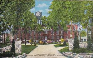 Missouri Springfield Administration Building Central Bible Institute 1954