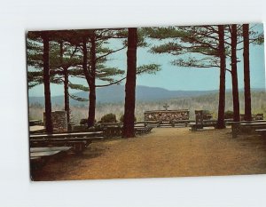 Postcard The Altar of the Nation, Cathedral of the Pines, Rindge, New Hampshire