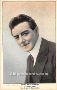 Marc MacDermont Leading Man, The Thos A Edison Co Unused 