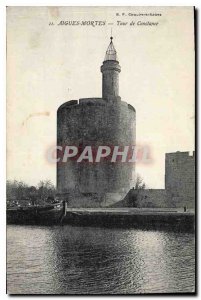 Postcard Old Aigues Mortes Constance Tower