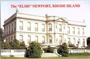 Postcard HOUSE SCENE Newport Rhode Island RI AJ5224