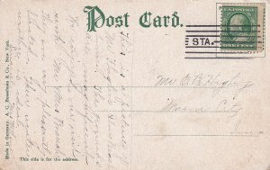 White Hall Palm Beach Florida FL Postcard A09