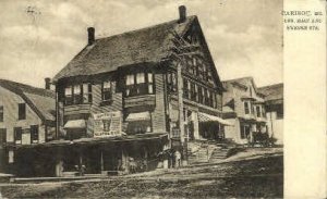 Corner Main & Sweden Sts. in Caribou, Maine