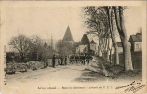 CPA ARLAY - Route de Bletterans Arrivée du V. C. L. (48563)