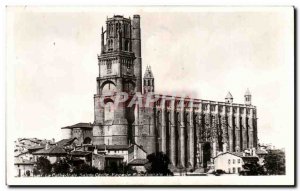 Old Postcard Albi Cathedrale Sainte Cecile Facade meridionale