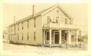 Edison's Menlo Park Lab in Dearborn, Michigan