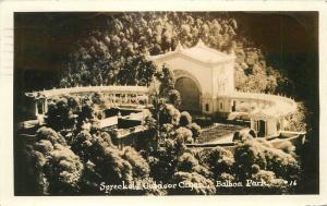 Balboa Park San Diego California Spreckles Outdoor Organ 1941 RPPC 8872