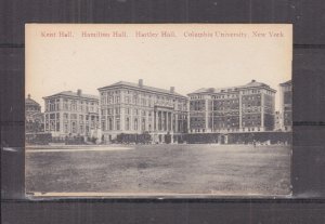 NEW YORK, COLUMBIA UNIVERSITY, KENT, HAMILTON & HARTLEY HALLS, c1910 ppc. unused