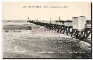 Deauville - Big Time for the Season - Old Postcard