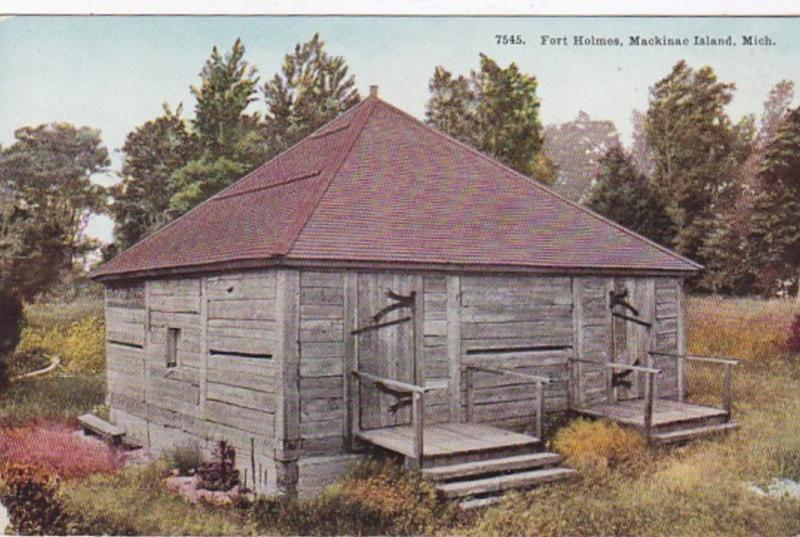 Michigan Mackinac Island Fort Holmes