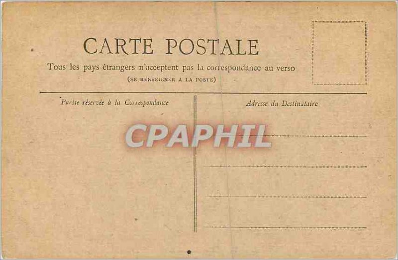 Postcard Old Paris Opera