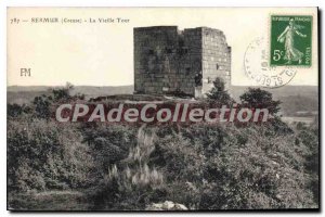 Postcard Old Sermur La Vieille Tour