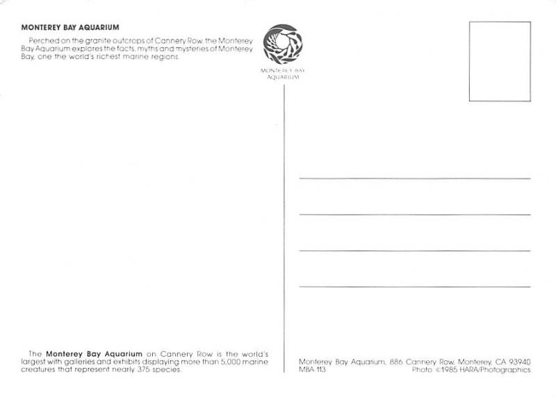 California - Monterey Bay Aquarium