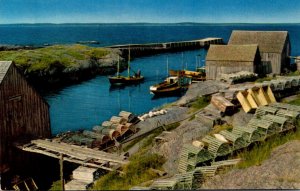 Canada Nova Scotia Scenery At Blue Rocks