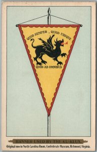 RICHMOND VA MUSEUM BANNER ANTIQUE POSTCARD