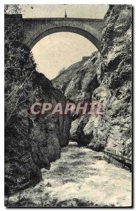 Old Postcard Briancon Bridge of Asfeld