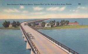 Florida Keys New Overseas Highway Above Pigeon Key On The Way To Key West