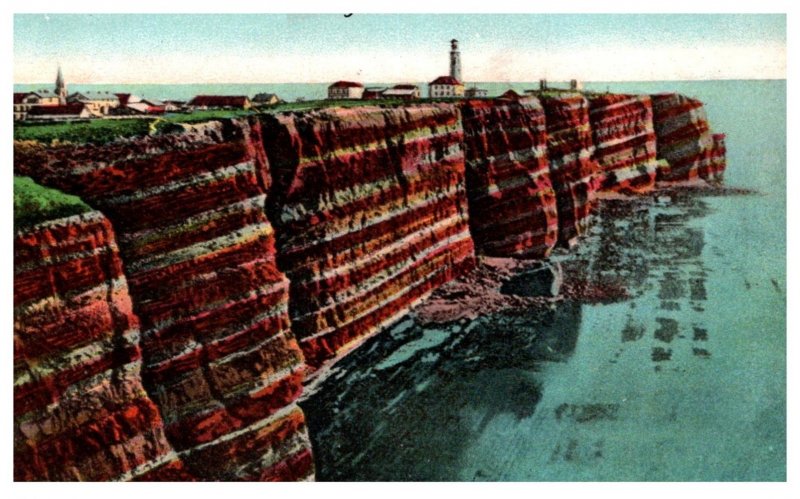 Germany  Panorama of the West Coast of Helgoland