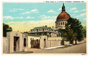 Maryland Annapolis Naval Academy   Main Gate