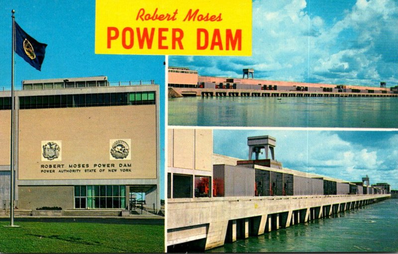 New York Massena Robert Moses Power Dam