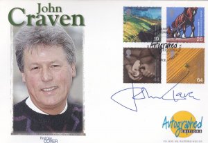 John Craven Newsround Childrens News TV Hand Signed FDC
