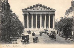 BR92622 paris la madeleine chariot  france