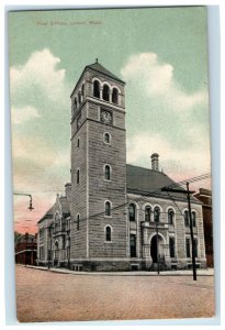 Post Office Lowell MA Mass Massachusetts Postcard (R9)