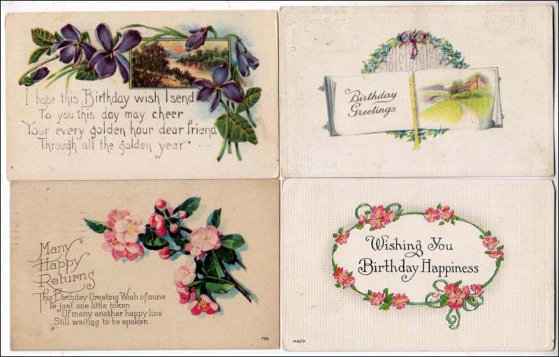 4 - Birthday Cards