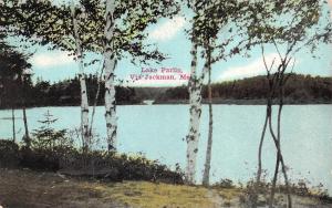 JACKMAN, ME Maine   LAKE PARLIN   Somerset County     c1910's Postcard