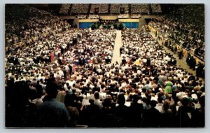 Billy Graham in Charlotte North Carolina Postcard